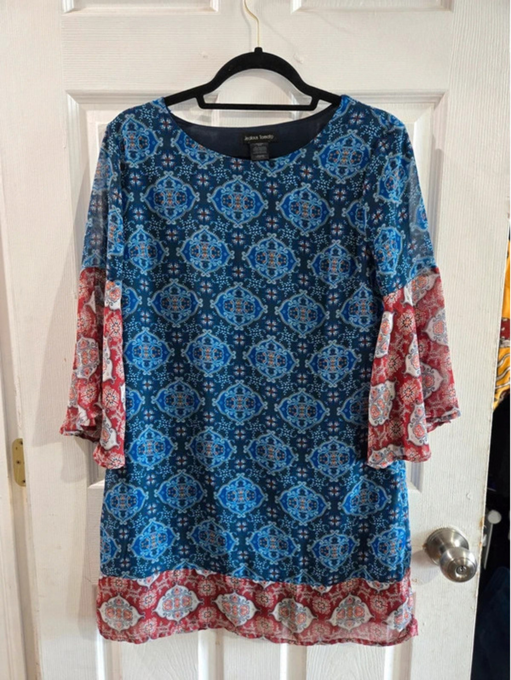 Jealous  tomato size M paisley dress women